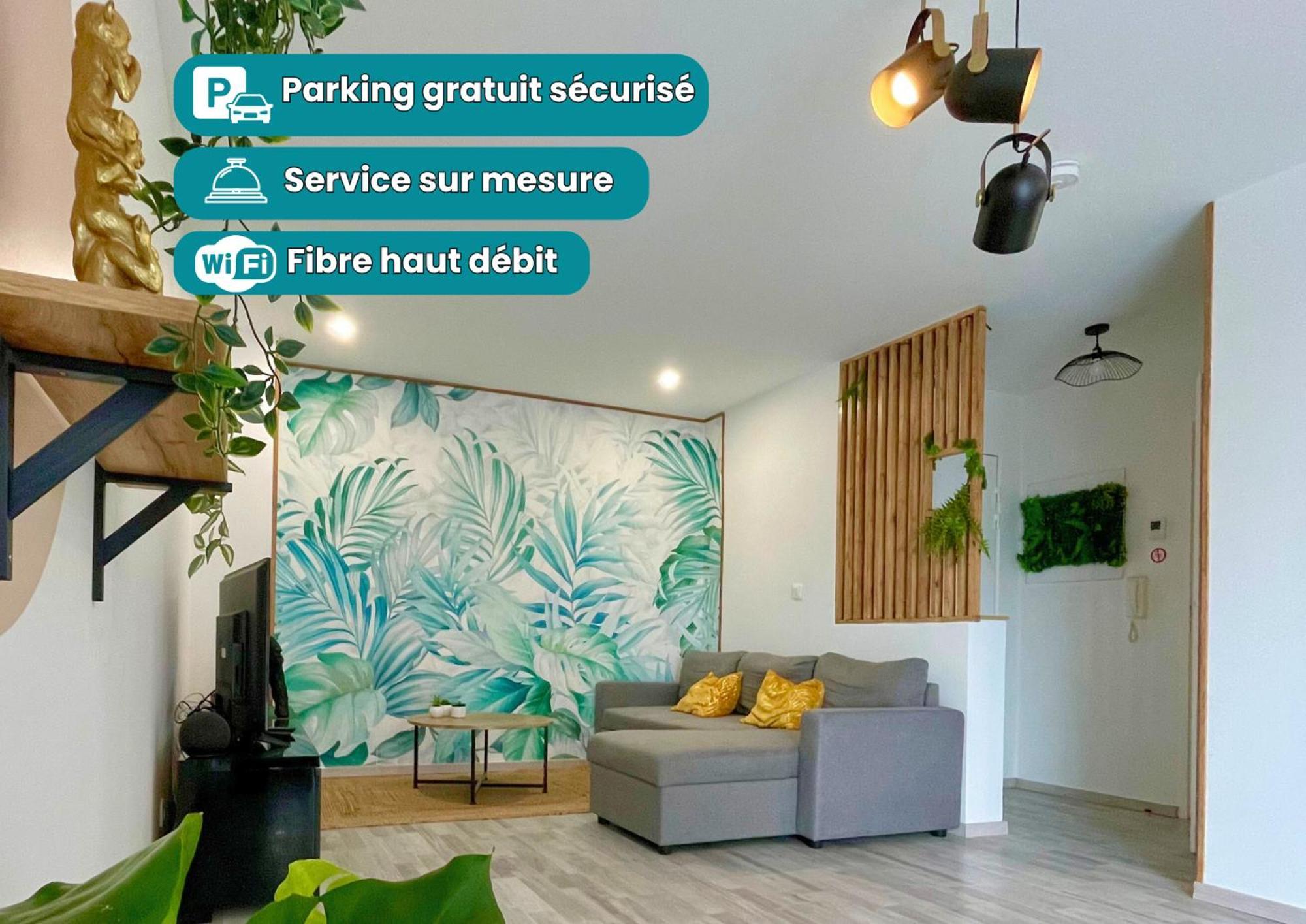 Le Jungle - Parking Et Wifi Gratuit - Balcon - Alexa Διαμέρισμα Saint-Alban  Εξωτερικό φωτογραφία